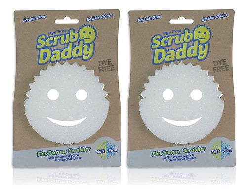 Scrub Daddy Multi-Purpose Sponges, White (2 Units) 0