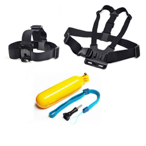 GoPro 5 In 1 Accessories Head And Chest Strap Set Kit 0