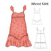 Real Size Clothing Patterns - Girl's Sundress 1206 0
