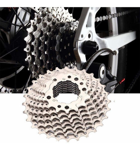 Vgeby1 Bike Freewheel 9 Speed 11-28t Road Bike Cassette Spro 5