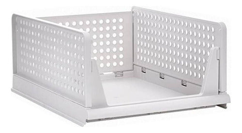 Genérica Estante Organizador Plegable De Plástico 44x34x18,5 Cm 0