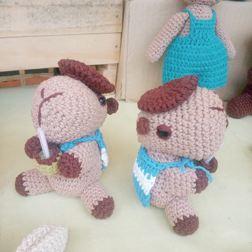 Karumi Crochet Capybara Doll 1