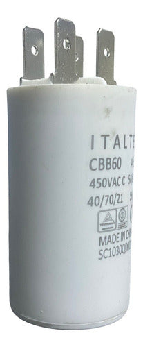 ITALTEC Capacitor Marcha 50 Mf Aire Acondicionado 1