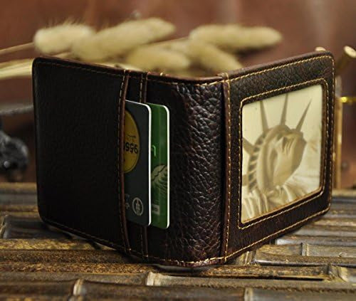 Leaokuu Slim Wallet with Money Clip and Front Pocket 2