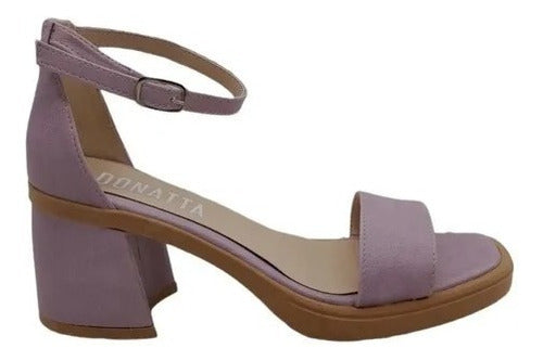 Elegant Low Heel Women's Sandals for Parties by Donatta 26