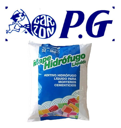 Mapei 5lts Hidrofugo Liquido Aditivo P G 0