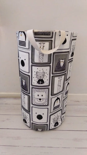Fabric Storage Container for Toys or Laundry - 60cm Tall 5