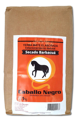 Yerba Mate Caballo Negro Barbacua X 5kg 0