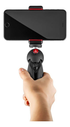 Mini Trípode Celular Con Abrazadera Manfrotto Mkpixiclmii-bk 2