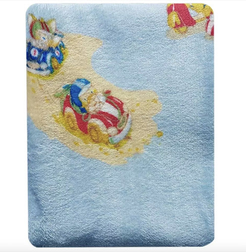 Manta Dyuri Baby Infantil Carinho 90x110cm Azul 2