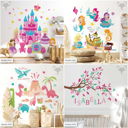 Little Dreamer Deco – Kids' Decorative Wall Stickers Model 41al50 Size A 0