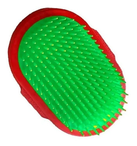 Adjustable Firm Bristles Pet Hair Removal Brush Glove 0