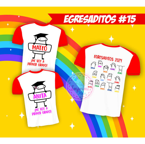 Imprimi Kits Diseños Plantillas Egresaditos Egresados Remeras #15 4