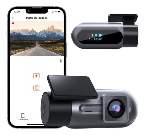 Dash Cam Wifi Fhd 1080cámara Coche Cámara Salpicadero Fronta 0