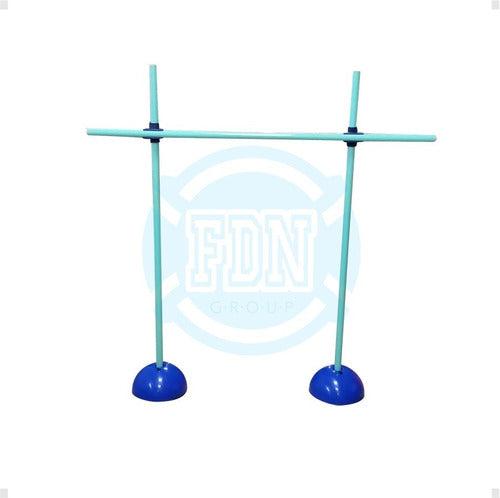 FDN GROUP Adjustable Functional Jump Barriers - Set of 2 1