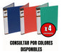 Rideo Classic Color A4 Folder with Sleeves X 20 Sleeves X 4u 1