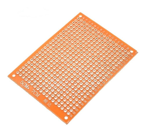 Simple 5x7 Experimental PCB Electronics Prototyping Board FR4 Material 0