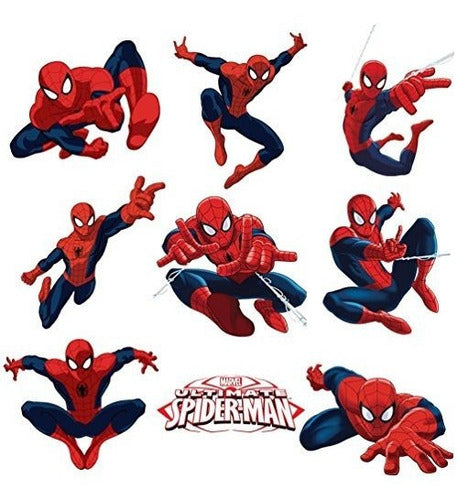 Marvel Spiderman Sticker Pack for Kids Room Wall Decal 0