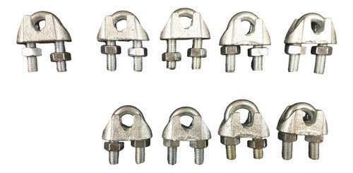 Apretacables 1/4  X 10 Unidades 3