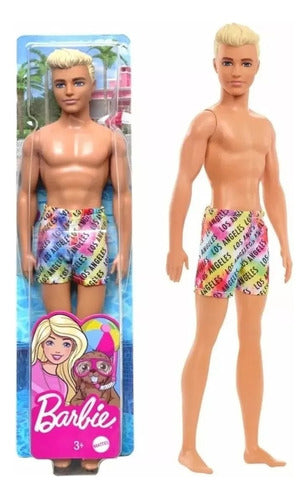 Mattel Barbie Ken Swimming Suit Doll 6