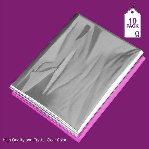 Purple Q Crafts Cellophane Bags Para Cestas 9 X 20 10 Pack 3