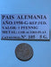 Robmar - Germany 1 Pfennig Coin 1950-G · KM.105 2