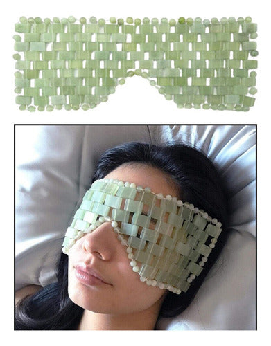 Relaxing Facial Jade Stone Mask - Antifaz Mascara Relajante Facial Piedra Jade