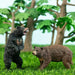 Toymany 6pcs Bear Animal Figures, Realistic Forest Animal Be 1