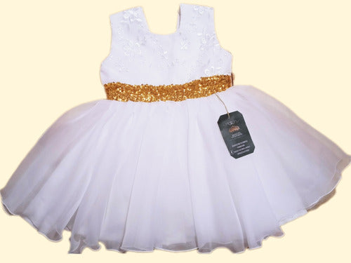 Dulces Vestidos Nena Beba Baptism Birthday Party Dress 1 Year 0