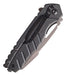 MASV Tactical Folding Knife Retractable Stainless Steel Clip 3