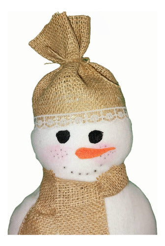 EL RINCONCITO BANDERAS Y MÁS Christmas Snowman Plush, 37 cm 5