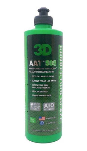 3D AAT 505 Correction Glaze Compuesto De Pulido Sellado 3en1 0