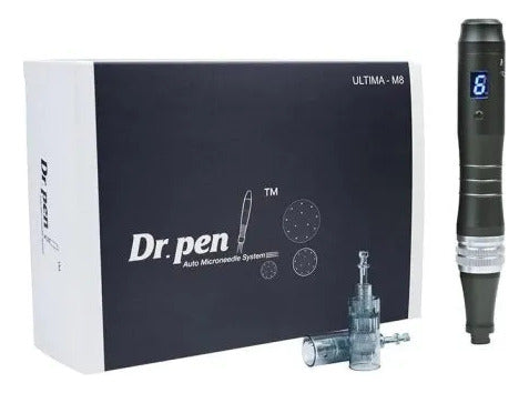 Dermapen Dr Pen M8 Inalambrico 6 Vel + 2 Agujas 16p 2