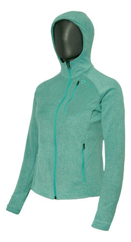 Makalu Campera Micro Rustic Capa Intermedia Polar Mujer 0