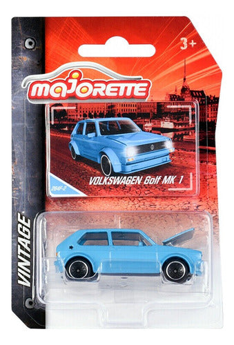 Majorette Vintage Volkswagen Golf MK1 7.5 cm Toy Car 0