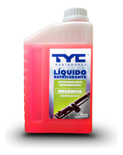 TYC Organic Red Coolant Liquid 1 Liter Concentrate 0