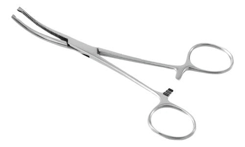 Pinça Kocher 1 X 2 Dentes Curva (hemostática) 26 Cm 0