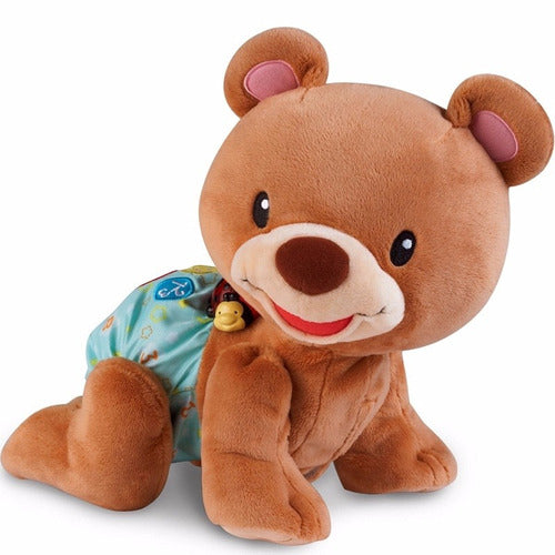 Oso Que Gatea Juguete Muñeco De Peluche Bebe Vtech Didactico 0