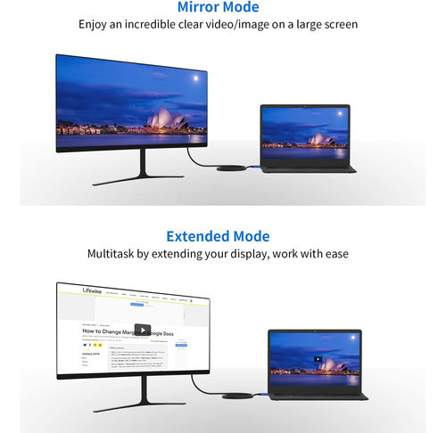 BolAAzuL Mini Display Port to DisplayPort 8K Cable 1.6ft 3