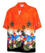 Leyenda Del Pacifico Mens Loros Beach Border Hawaiian Shirt 0