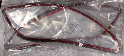 DIB Chrome Rear Light Cover Frame for Peugeot 206 207 2