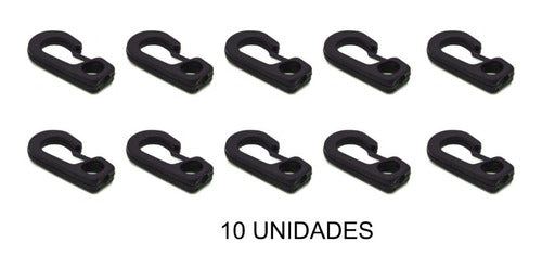 Gancho Plastico Para Soga X 10 Unidades 1