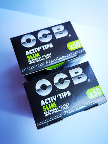 OCB Active Charcoal Filters X50 Slim OCB Units 3
