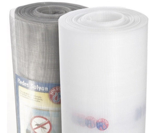 Reinforced Gray Plastic Mosquito Netting 1.20 x 1 m 2