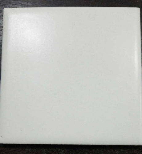 Bright White 15 X 15 Ceramic Tiles - 1st Quality 3