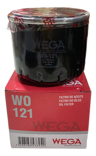 Wega Filtro De Aceite Volkswagen Fox Voyage 1.6 Todos 2012 A 2024 1