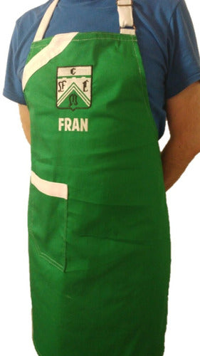 Customized Ferrocarril Oeste Chef Baker Grill Apron 0