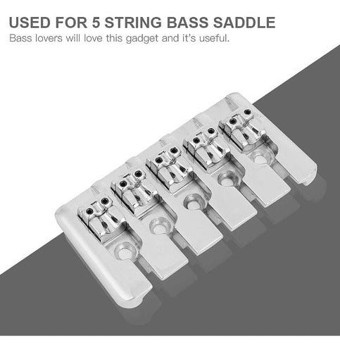 Silla De Montar, Bajo Eléctrico De 5 Cuerdas Puente Saddle R 2