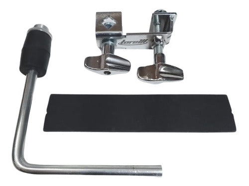 Fixador De Microfone Percussão Haste L Clamp Torelli Ta447 0