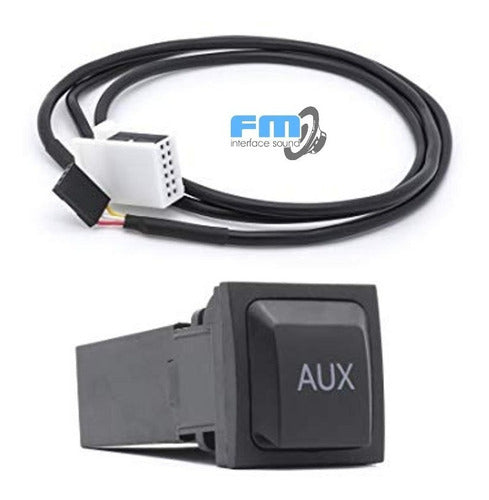Support + Aux Cable for Vento Passat VW Stereo 2